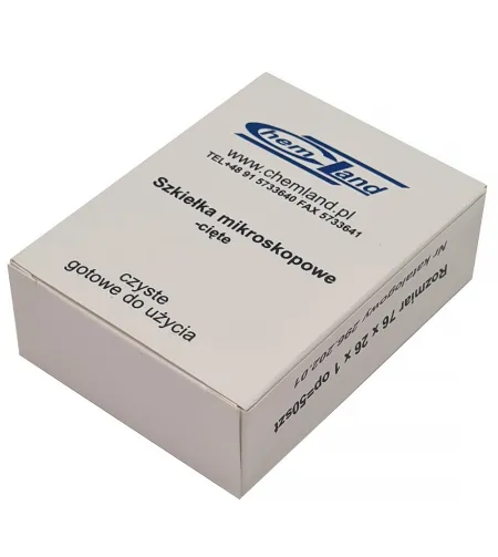 50 mikroskoopilist slaidi 76 x 25 x 1 mm