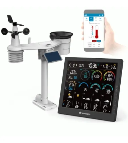 BRESSER 4CAST 10" WiFi-ga kodune ilmajaam 8-ühes anduriga