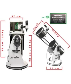 Skywatcher Dobson N 355/1600 Skyliner FlexTube BD SynScan DOB GoTo teleskopas