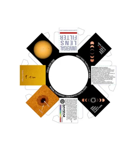 DayStar Solar Filters White-Light Universal Lens (50-69 mm)