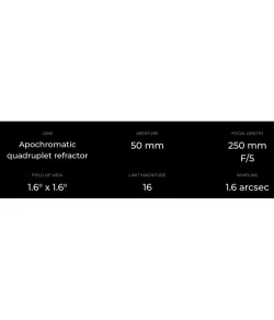 Vaonis išmanusis teleskopas AP 50/250 Vespera PRO