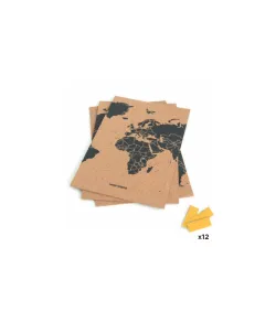 Miss Woodi puslekaart M - must