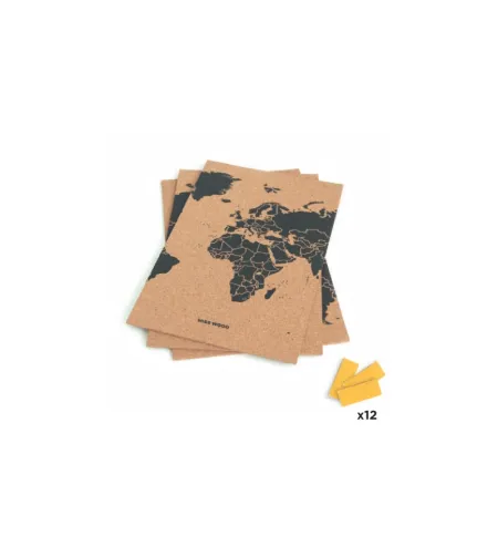 Miss Woodi puslekaart M - must