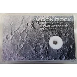 SR-Meteorites Meteorites Īsts Mēness meteorīts NWA 10203 XS