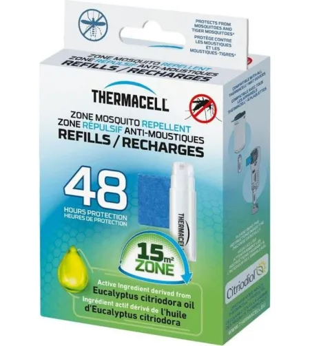 Thermacell - uzpildes iepakojums 48 stundām, PT-19