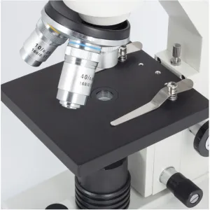 Motic mikroskops SFC-100 FLED mono DIN ahromatisks 40x-400x LED ar baterijām
