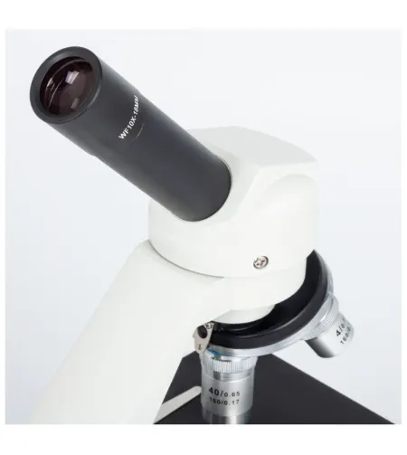 Motic mikroskops SFC-100 FLED mono DIN ahromatisks 40x-400x LED ar baterijām