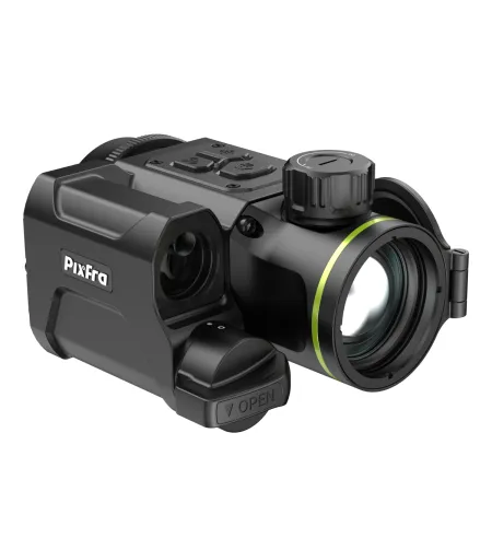 PIXFRA TAURUS PFI-T650LRF 640×512 50 mm 1x-8x 50 Hz Wi-Fi termiskās attēlveidošanas pielik