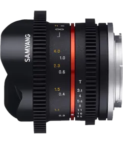 Samyang 8mm T3.1 Cine UMC Fish-Eye II Canon M