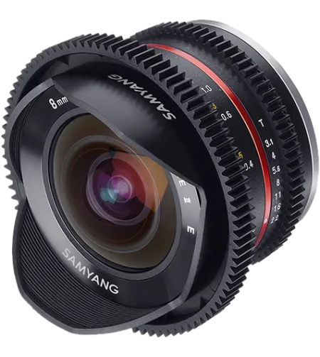 Samyang 8mm T3.1 Cine UMC Fish-Eye II Canon M