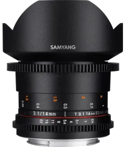 Samyang 14mm T3.1 VDSLR ED AS IF UMC II Canon M