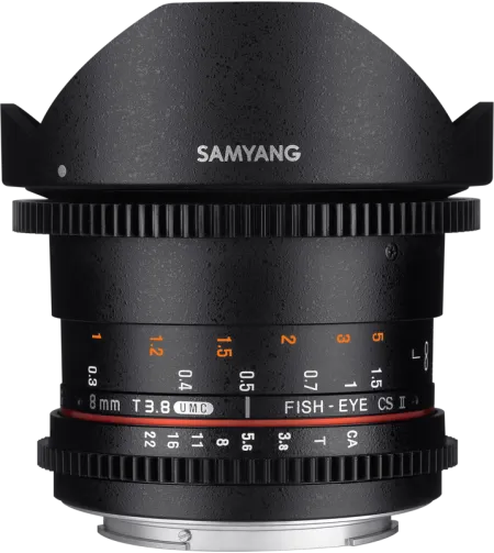 Samyang 8mm T3.8 VDSLR UMC Fish-Eye CS II Sony A