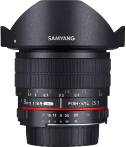 Samyang 8mm f/3.5 UMC Fish-Eye CS II MFT