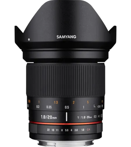 Samyang 20mm f/1.8 ED AS UMC Fuji X