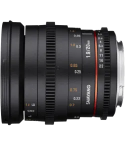 Samyang 20mm T1.9 ED AS UMC Canon EF