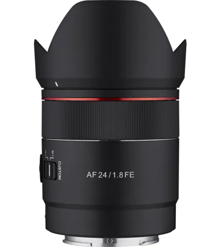 Samyang AF 24mm F/1.8 Sony FE with KenkoFilter 58mm