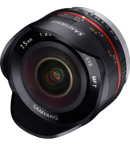 Samyang 7.5mm f/3.5 Fish-Eye MFT (Black)