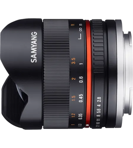 Samyang 8mm f/2.8 UMC Fish-Eye II Fuji X (Black)