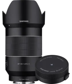 Samyang AF 35mm F/1.4 Sony FE II with Lens Station