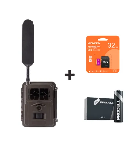 BURREL E24 GLOBAL 4G Medību kamera Komplekts (1)