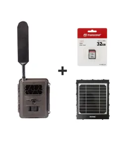 BURREL N24 GLOBAL 4G trail camera + Solar panel