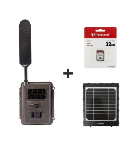BURREL N24 GLOBAL 4G trail camera + Solar panel