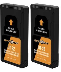 Litija akumulatora SPYPOINT LIT-22 SPYPOINT TWIN iepakojums