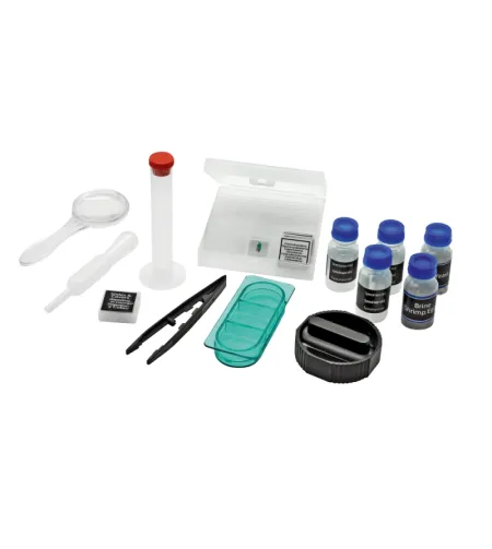 Mikroskops National Geographic 40x -640x ar eksperimenta komplektu un viedtālruņa adapteri