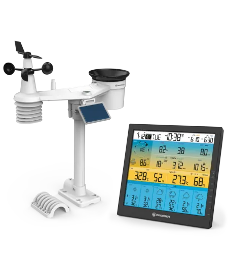 BRESSER 7-in-1 6-päevane 4CAST PRO SF WIFI päikese ilmakeskus 7-in-1