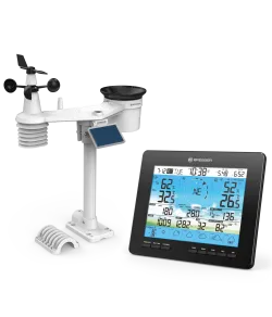 BRESSER 7-in-1 päikeseenergia 6-päevane 4CAST PRO Wi-Fi ilmakeskus