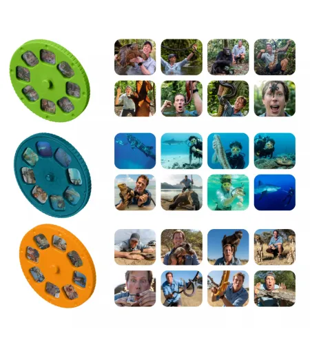 TASUTA VONK x BRESSER kleebistega lasteprojektor