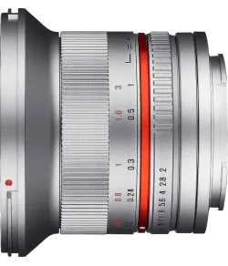 Samyang 12mm f/2.0 NCS CS Fuji X (Silver)
