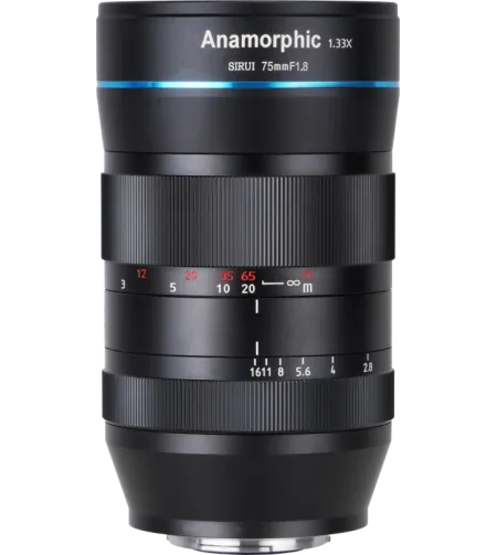 Sirui Anamorphic Lens 1,33x 75mm f/1.8 E-Mount