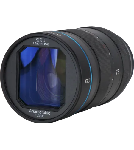 Sirui Anamorphic Lens 1,33x 75mm f/1.8 X Mount