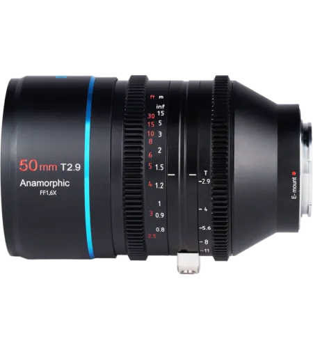 Sirui Anamorphic Lens 1,6x Full Frame 50mm T2.9 E-Mount