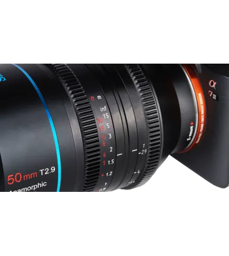 Sirui Anamorphic Lens 1,6x Full Frame 50mm T2.9 E-Mount