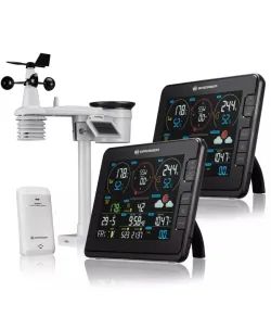 BRESSER Professional 7-ühes WiFi ilmajaam koos lisabaasjaamaga