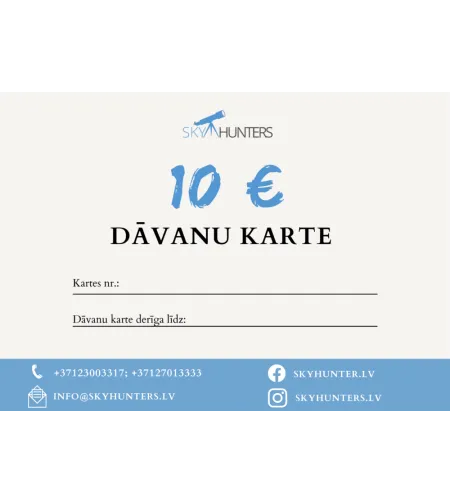 Dāvanu karte - 10 eiro