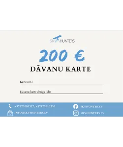 Kinkekaart - 200 eurot