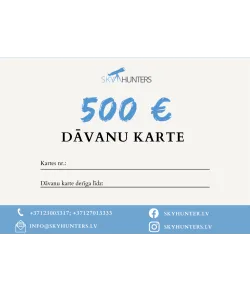 Dāvanu karte - 500 eiro