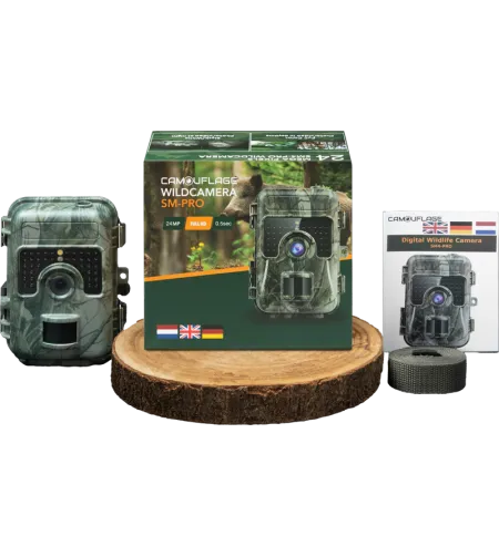 Camouflage SM4 Pro Wildcamera Full HD 90&deg;