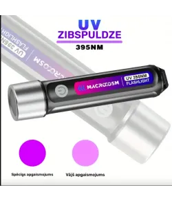 UV-LED-lamp 395nm - USB-laetav