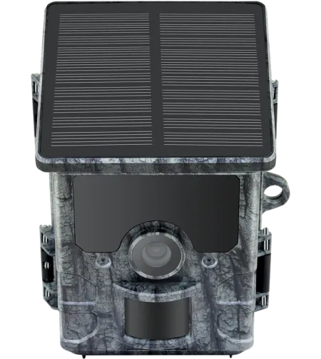 Camouflage EZ-Solar Wildcamera 4K  u saulės kolektoriumi