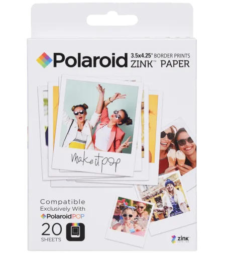 Polaroid Instant Zink Media 3,5x4,25 Pop 20 pack