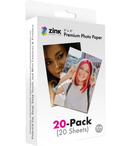 Polaroid Zink Media 2x3'' 20 pack
