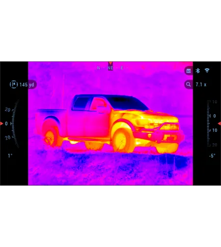 Termiline binokkel,  ATN BINOX 4T 640 2.5-25X with  Laser Rangefinder