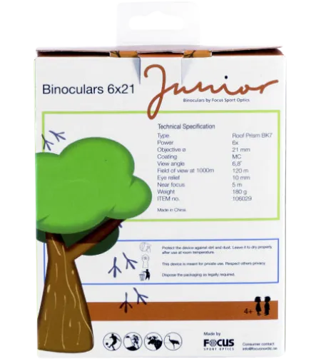 Focus Junior 6x21 Binokkel Roheline Oranž