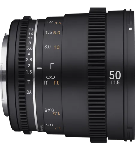 Samyang 50mm T1.5 VDSLR MK2 MFT