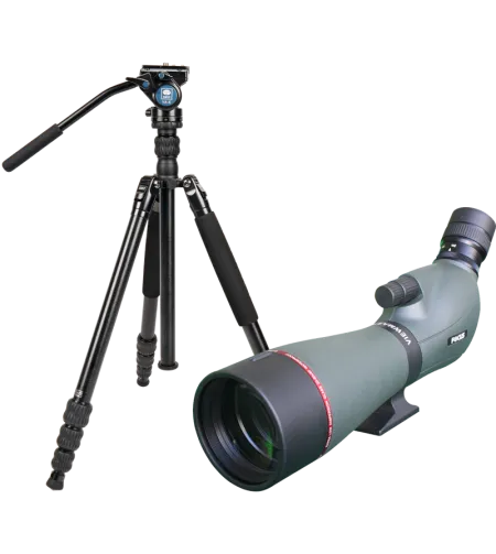 Kit Focus Viewmaster 16-48x65, Sirui Traveler 7VA