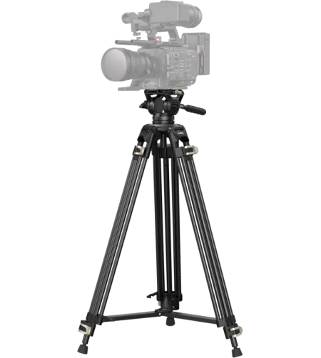 SmallRig 3751 Video Tripod Heavy-Duty with Fluid Head AD-01